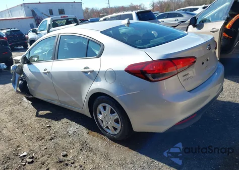 2017 Kia Forte Lx from USA, damaged, VIN 3KPFK4A76HE089244